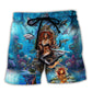Mermaid Queen Style - Beach Short Reefox - Owls Matrix LTD