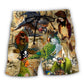 Parrot Pirates Life Vintage - Beach Short Reefox - Owls Matrix LTD