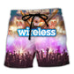 Music Event Wireless Festival - Beach Short Reefox - Owls Matrix LTD