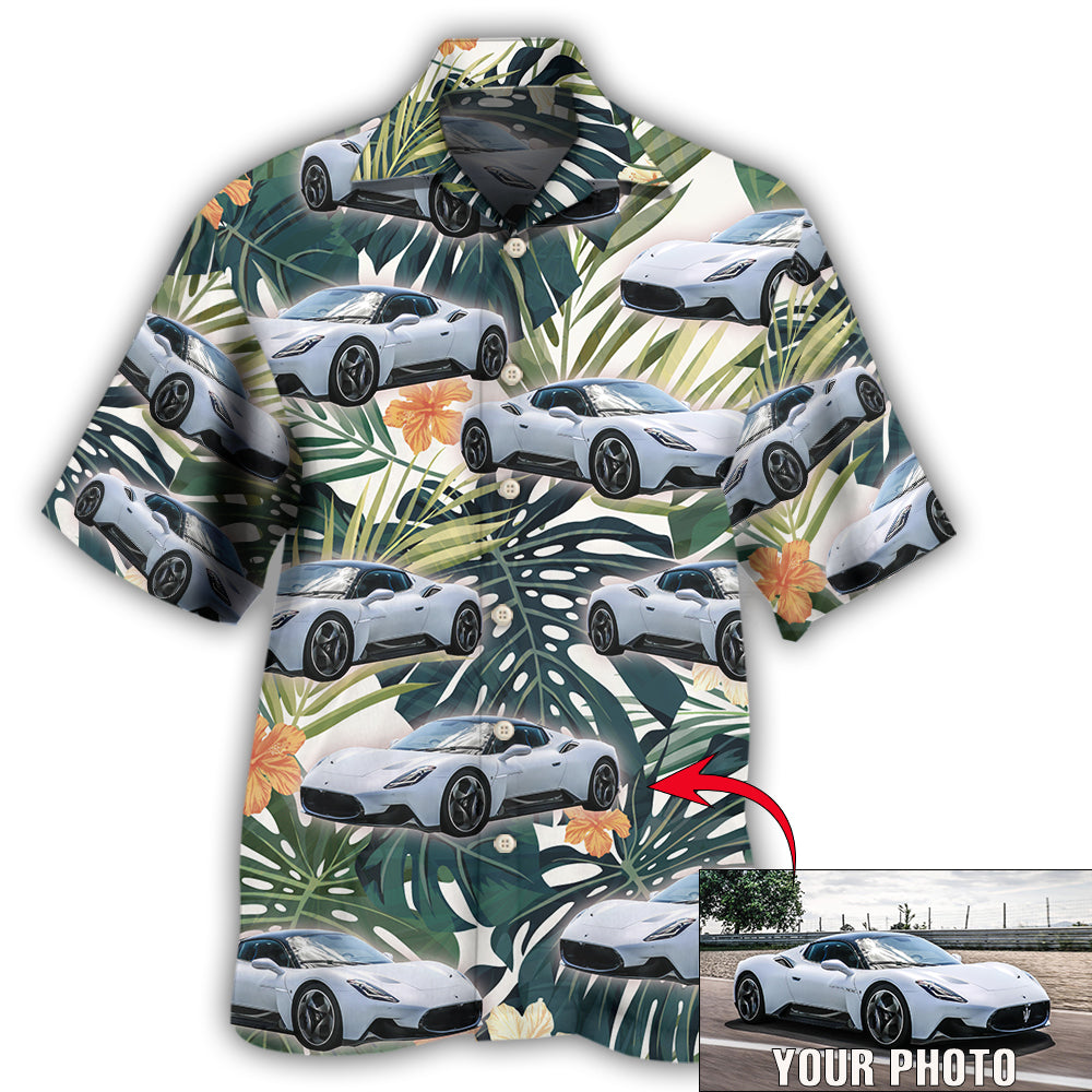 5 / Adults / S Car Various Style Custom Photo - Hawaiian Shirt - Reefox