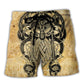 Viking Warrior Blood Pattern Cool Style - Beach Short Reefox - Owls Matrix LTD