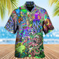 Hippie Funny Octopus Love Music Colorful Ocean - Hawaiian Shirt - Reefox