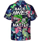 Golf Funny Dinosaur Playing Golf Back Nines Matter Tropical Golf Lover - Hawaiian Shirt