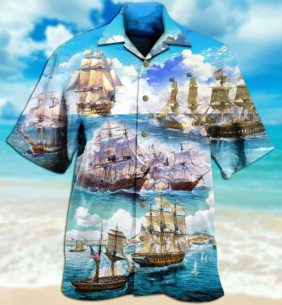 Sailing Go To The Sea - Hawaiian Shirt - Reefox