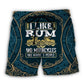 Beach Short / Adults / S Wine Rum I Like Rum And Motorcycles - Beach Short Reefox - Owls Matrix LTD