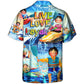 Kayaking Funny Children Playing Kayaking Live Love Kayak Kayaking Lover - Hawaiian Shirt