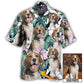5 / Adults / S Dog My Sweet Dog Custom Photo - Hawaiian Shirt - Reefox