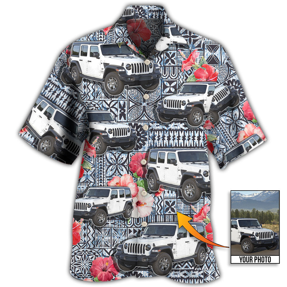 Jeep / Adults / S Car Cool Various Style Custom Photo - Hawaiian Shirt - Reefox