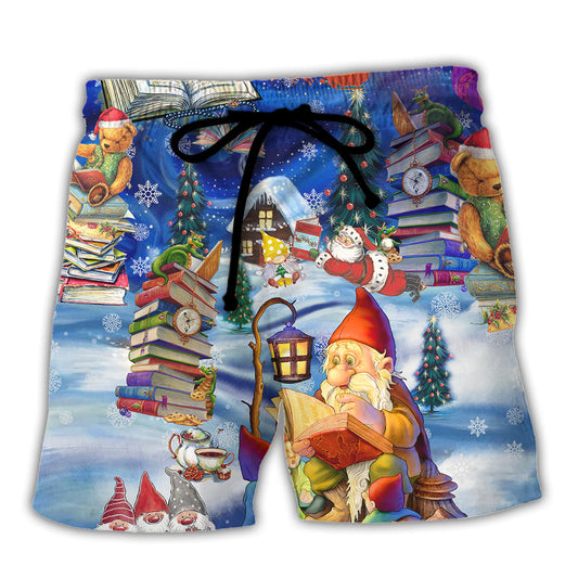 Book Make Me Happy Merry Christmas - Beach Short Reefox - Owls Matrix LTD