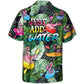 Kayaking Funny Flamingo Playing Kayaking Just Add Water Tropical Kayaking Lover - Hawaiian Shirt