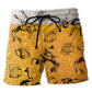 Beach Short / Adults / S Westling And Beer I Like - Beach Short Reefox - Owls Matrix LTD