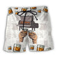 Beach Short / Adults / S Wine Bourbon I Like Bourbon My Smoker And Maybe 3 People - Beach Short Reefox - Owls Matrix LTD