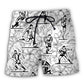 Beach Short / Adults / S Rugby Tropical Leaf Ball Games - Beach Short Reefox - Owls Matrix LTD