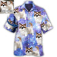 5 / Adults / S Cat Various Style Custom Photo - Hawaiian Shirt - Reefox