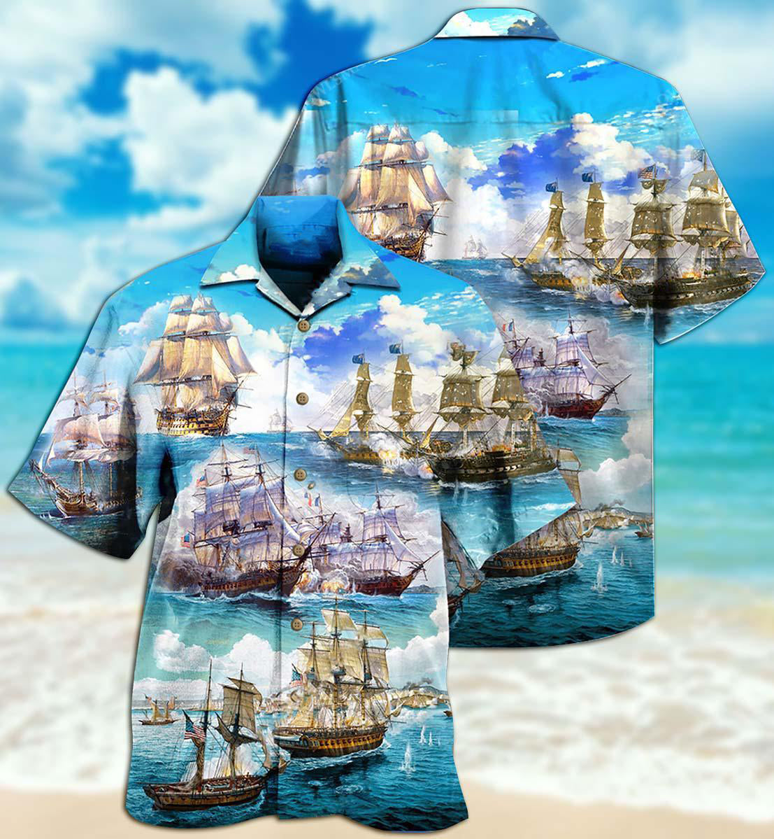 Sailing Go To The Sea - Hawaiian Shirt - Reefox