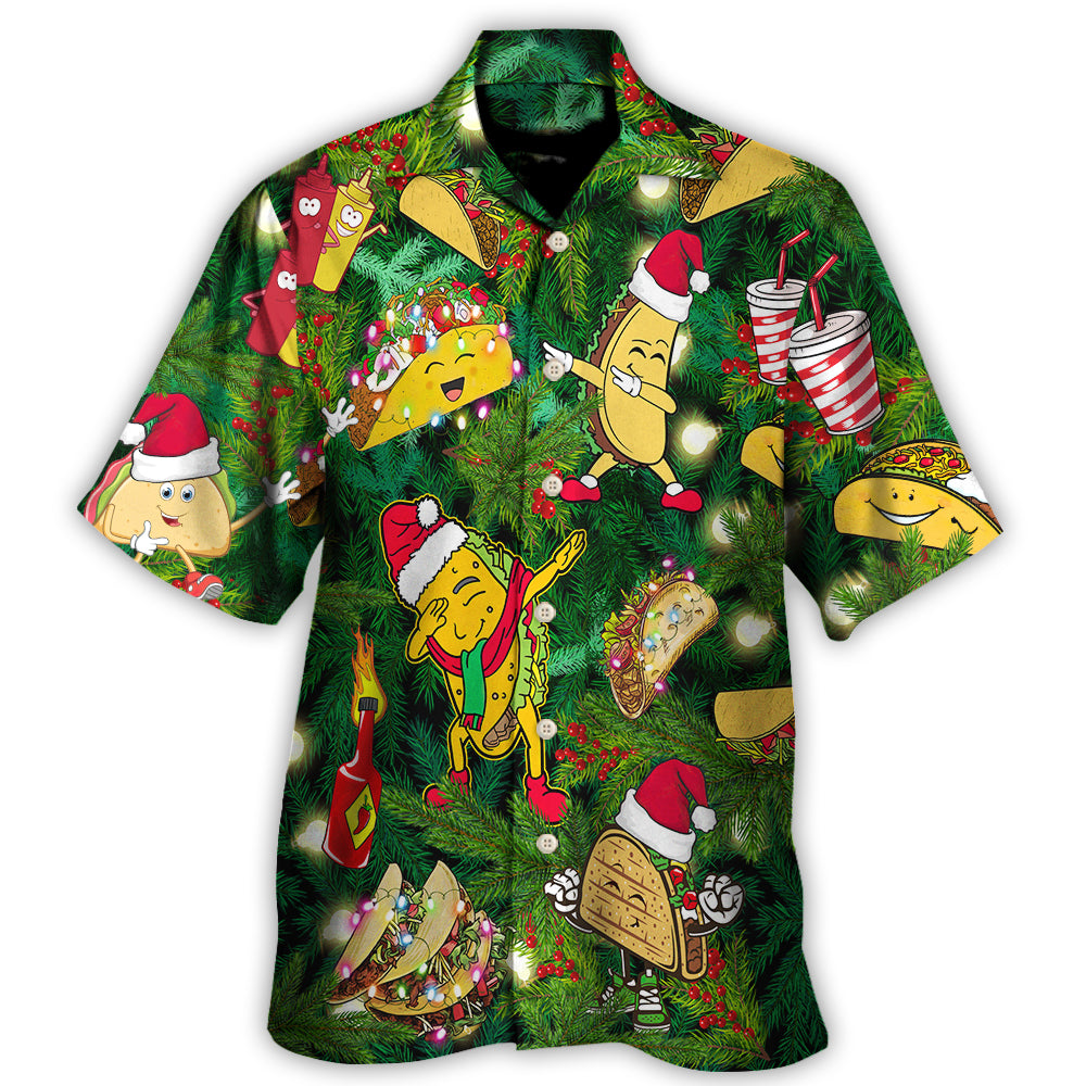 Hawaiian Shirt / Adults / S Food You Have Me At Tacos Funny - Hawaiian Shirt - Reefox