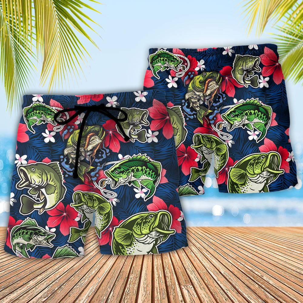 Fishing I'd Rather Have Bad Day Fishing Than A Good Day At Work - Beach Short Reefox