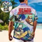 Surfing Funny Cat May The Surf Be With You Lover Surfing - Hawaiian Shirt