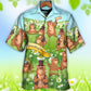 Groundhog Day Grass Flowers - Hawaiian Shirt - Reefox