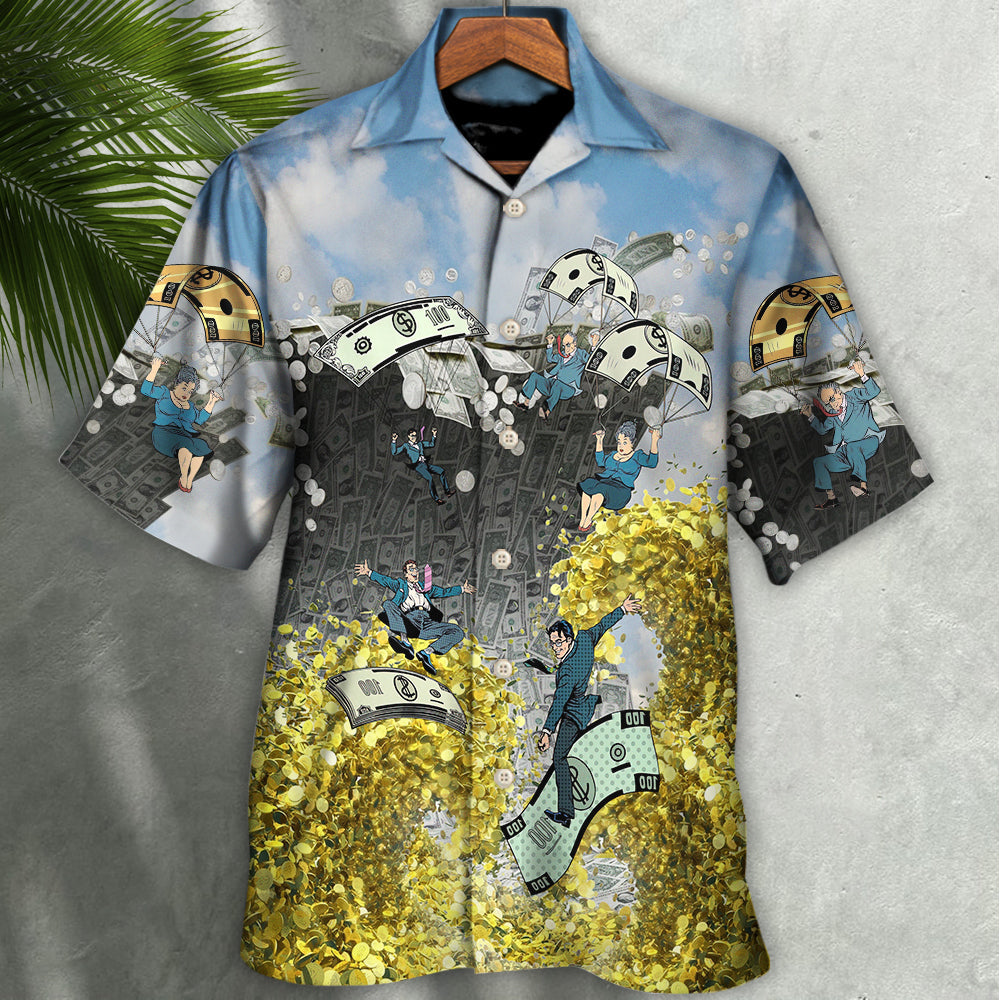 Parasailing Don't Limit Your Challenges Challenge Your Limit - Hawaiian Shirt