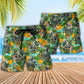 Octopus Tropical Peace Life Style - Beach Short Reefox - Owls Matrix LTD