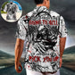 Skull Of Course I'm Going To Hell I'm Just Here To Pick You Up White Style - Hawaiian Shirt