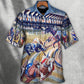 Dog Racing Art Print We Love Dog Racing Greyhound - Hawaiian Shirt - Reefox