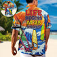 Windsurfing Life Begins At 25 Knots Lovers Windsurfing - Hawaiian Shirt