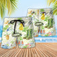 Gardening I'm A Plantaholic Vintage Art - Beach Short Reefox