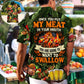 Barbecue Funny BBQ Beer Once You Put My Meat In Your Mouth You're Going To Want To Swallow - Hawaiian Shirt