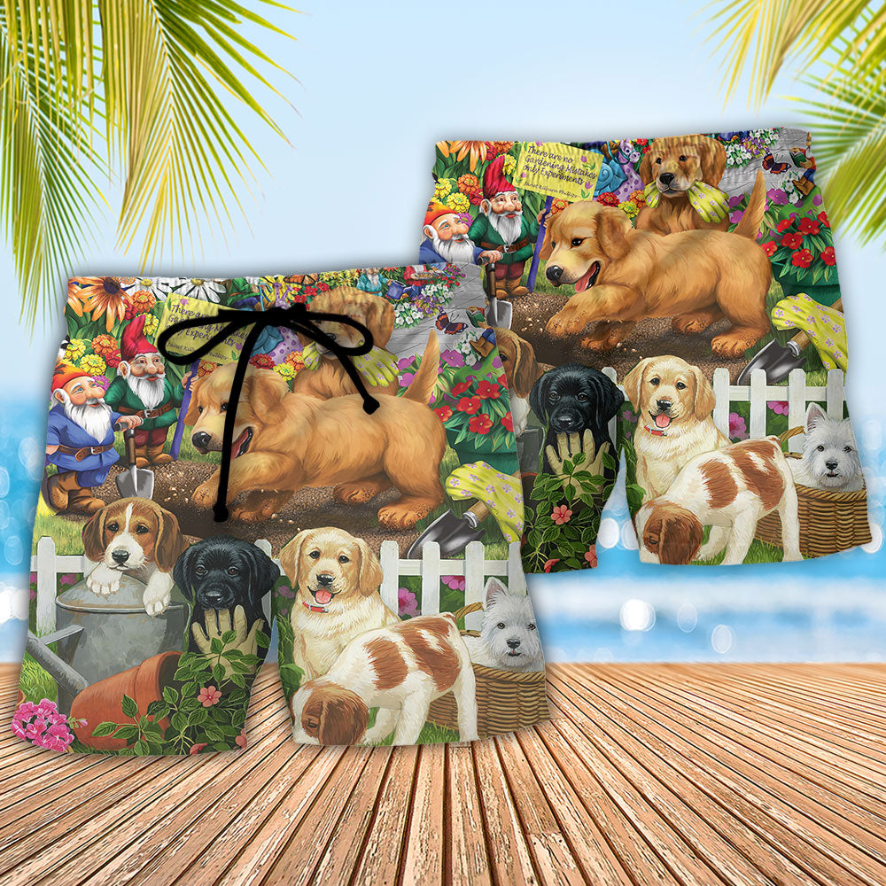 Gardening Sorry I Can't My Plants And Dogs Need Me Vintage Vibe - Beach Short Reefox