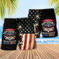 America I Used To Be A Deplorable - Beach Short Reefox - Owls Matrix LTD