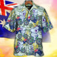 Koala Australia Ride Cycling Art - Hawaiian Shirt - Reefox