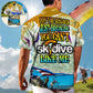 Skydive Don't Be Jealous Just Because You Can't Skydive Like Me - Hawaiian Shirt