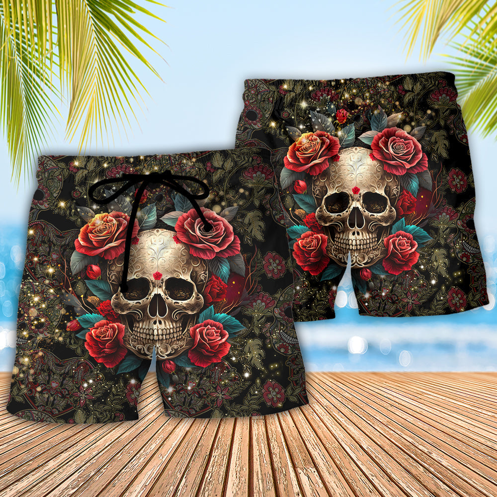 Festival Day Of The Dead Día De Los Muertos Remember And Celebrate - Beach Short Reefox