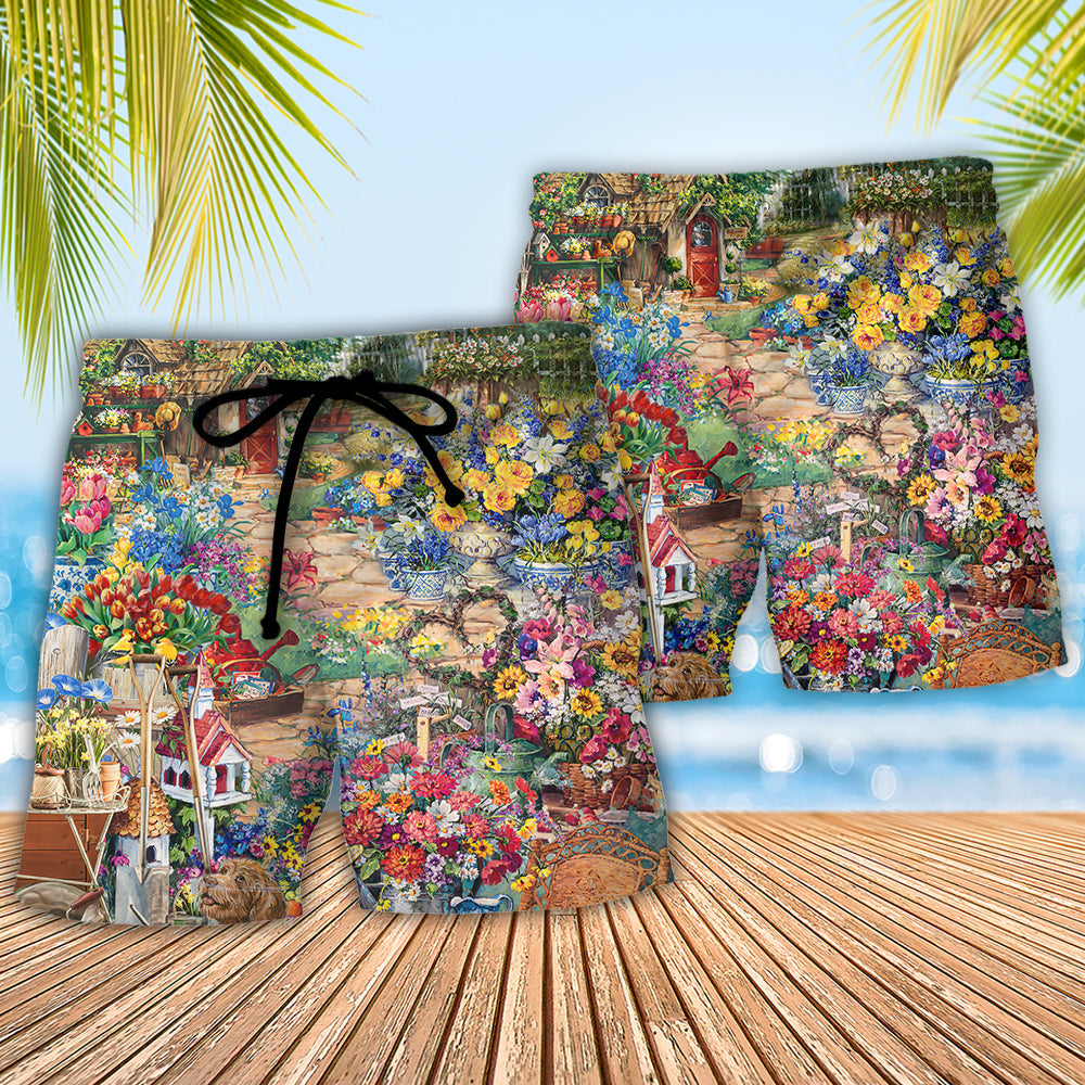 Gardening Saved Me From Being A Pornstar Now I'm Just A Plowing - Beach Short Reefox