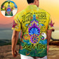 Yoga World Connect, Kindness, Gratitude, Hope, Peace, Inspire, Meditate, Let It Go - Hawaiian Shirt