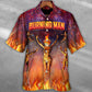 Music Event Burning Man Built To Burn Burning Man - Hawaiian Shirt - Reefox