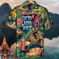 Kayaking Funny Sloth Playing Kayaking Gets Me Wet Tropical Kayaking Lover - Hawaiian Shirt