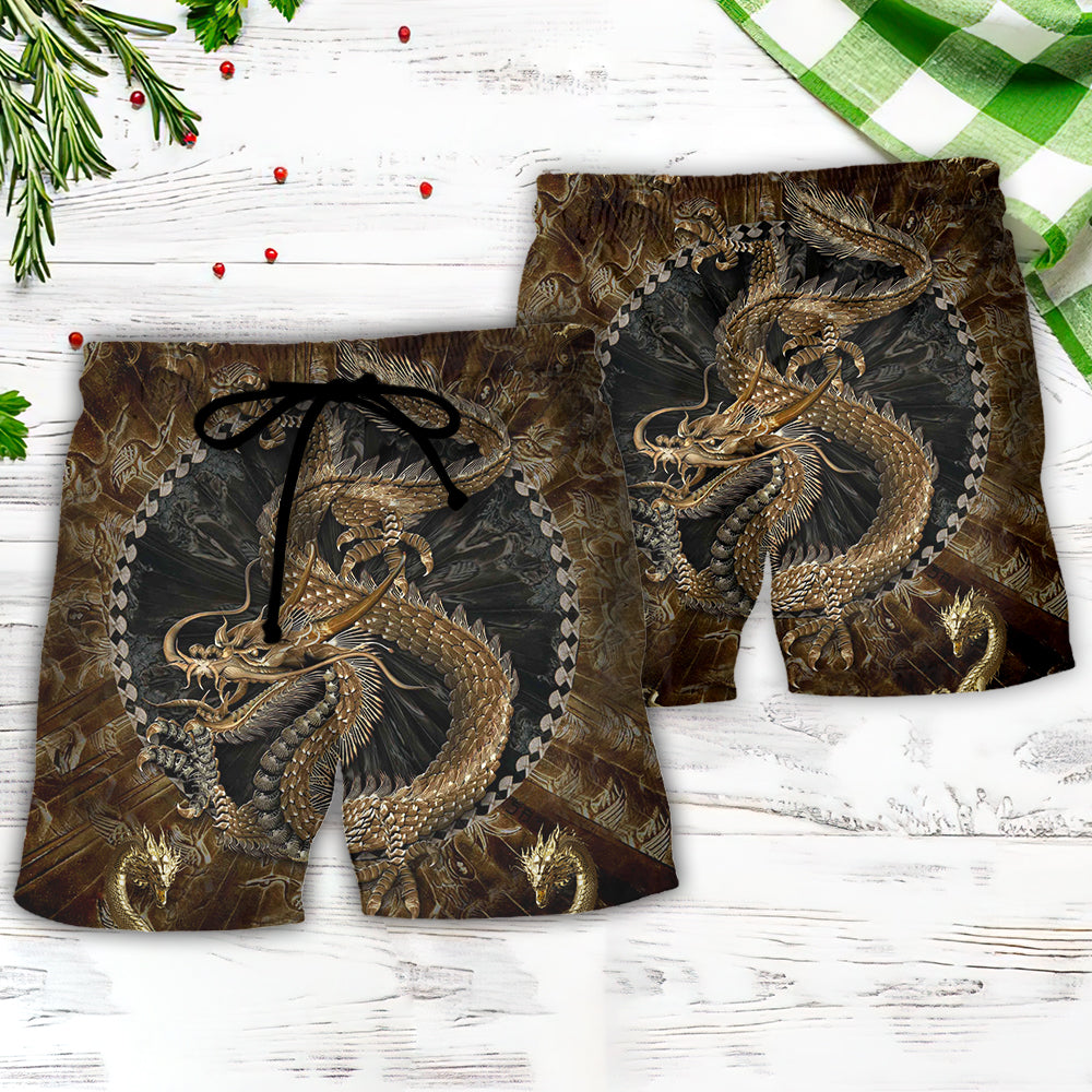 Dragon Love Life Colorful - Beach Short Reefox - Owls Matrix LTD