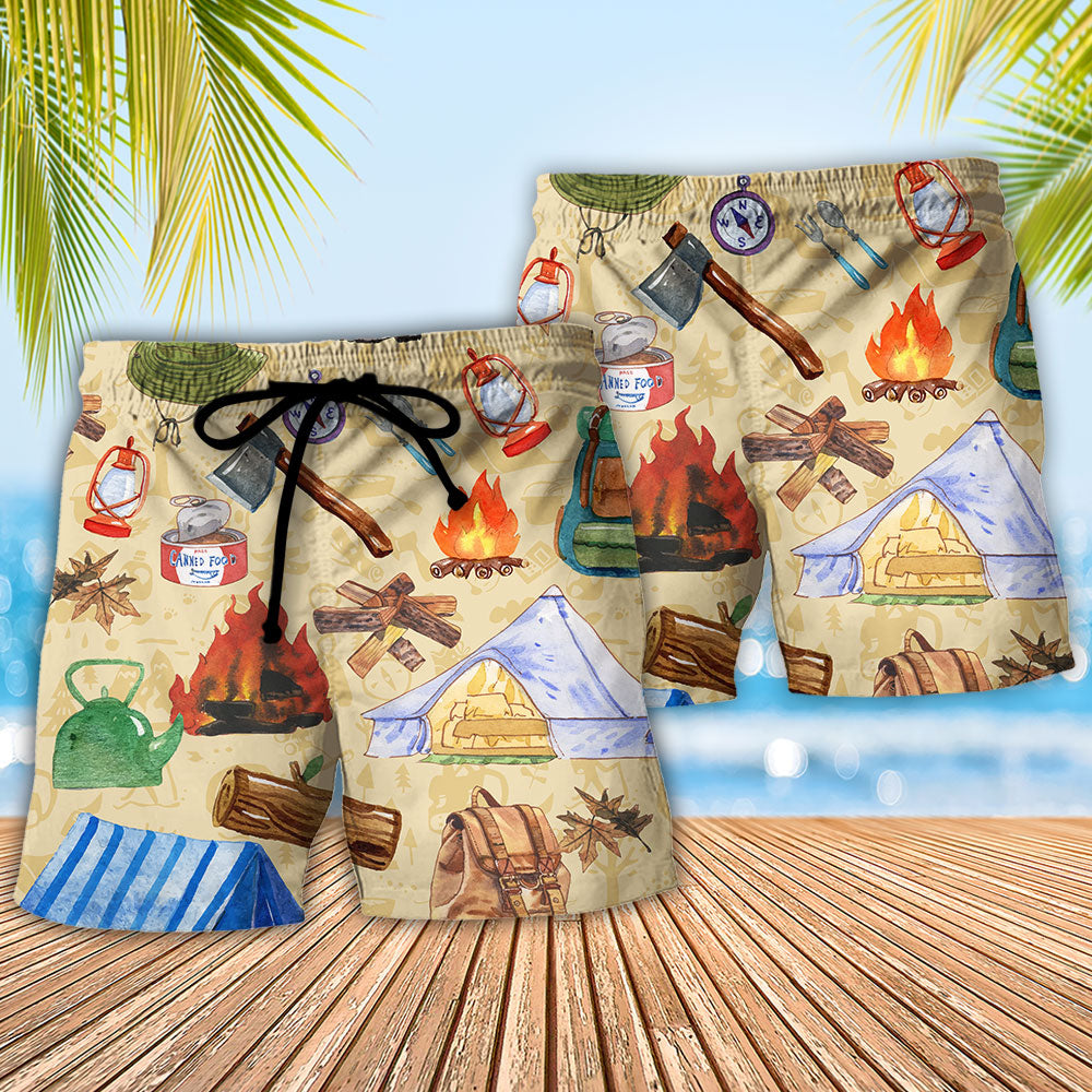 Camping Never Take Camping Advice From Me - Beach Short Reefox