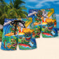 Surfing Funny Funny Tiki Show Me Your Tikis Surfing Lovers - Beach Short Reefox