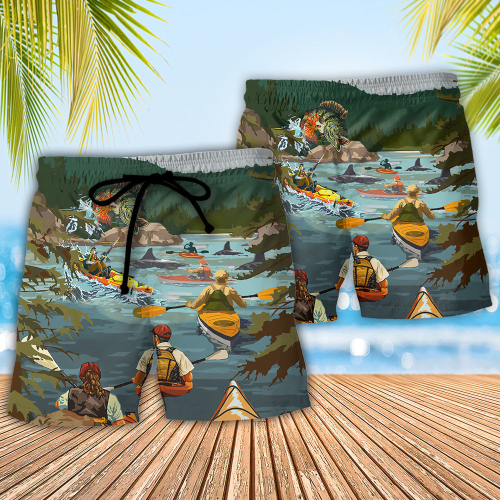 Kayaking Saved Me From Being A Pornstar Now I'm Just A Flipper - Beach Short Reefox