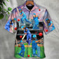 Dog Love Cricket Funny Lover Cricket And Dog - Hawaiian Shirt - Reefox