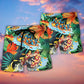 Water Rafting Lover Tropical Style - Beach Short Reefox - Owls Matrix LTD