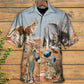 Lawn Bowling Kangaroo With Lawn Bowling - Hawaiian Shirt - Reefox