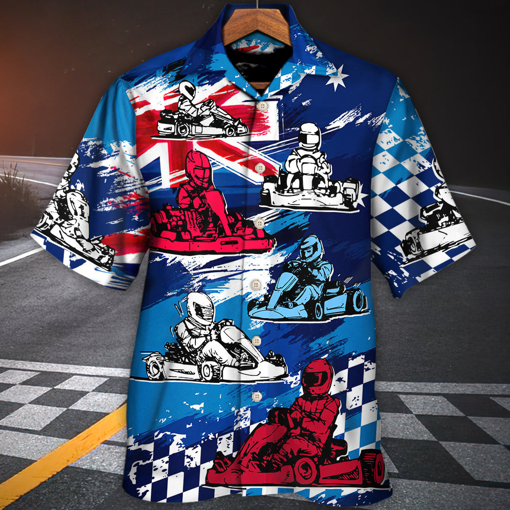 Kart Racing Winner Champion - Hawaiian Shirt - Reefox