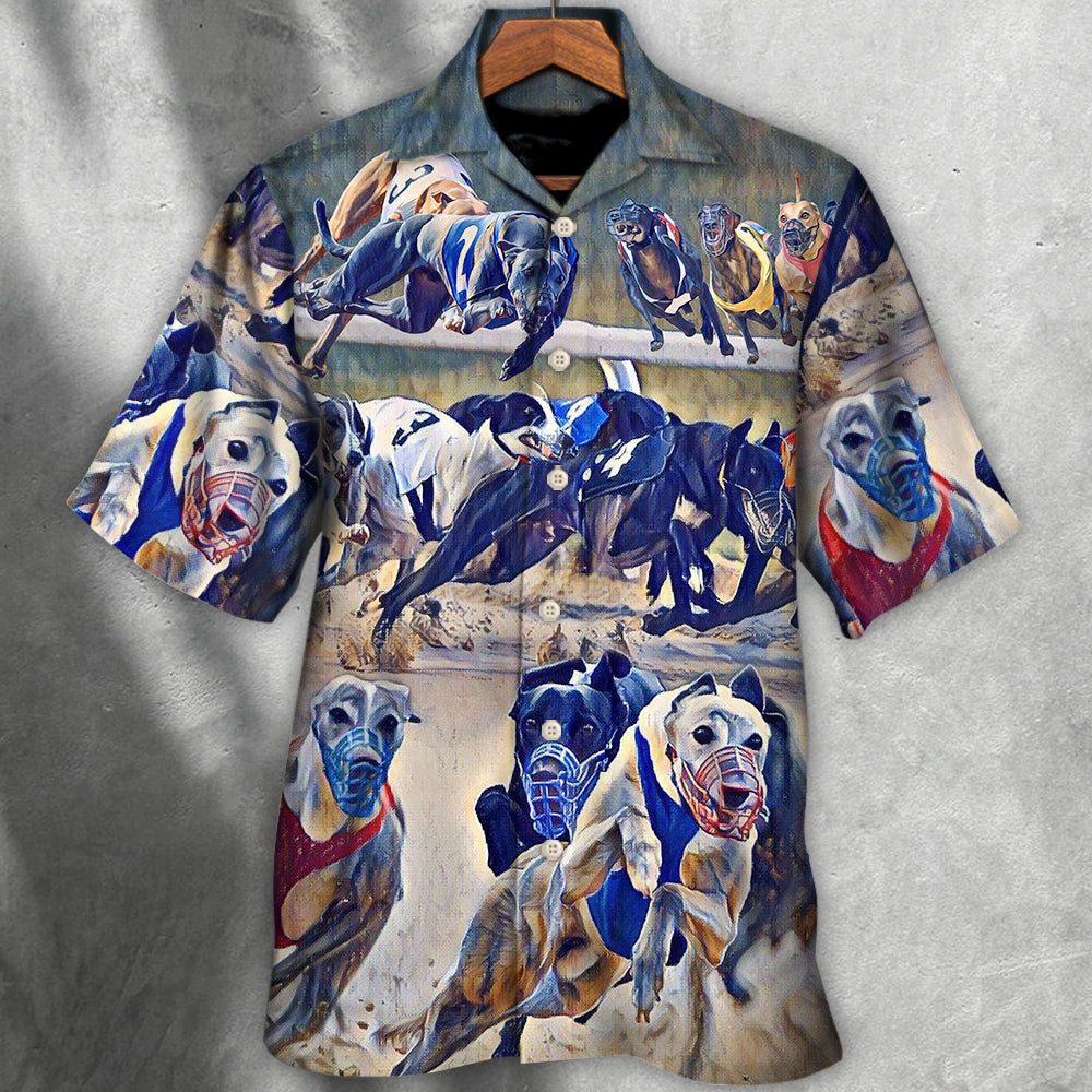 Dog Racing Has Been In Steep Decline For Years Greyhound - Hawaiian Shirt - Reefox