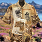 Owl Paper Retro Vintage - Hawaiian Shirt - Reefox