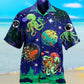 Octopus Astronaut Style - Hawaiian Shirt - Reefox